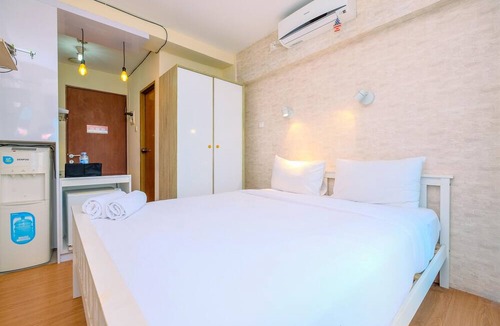Kayu Putih Apartment | Minimalist Studio With Great City View At Tifolia Apartment