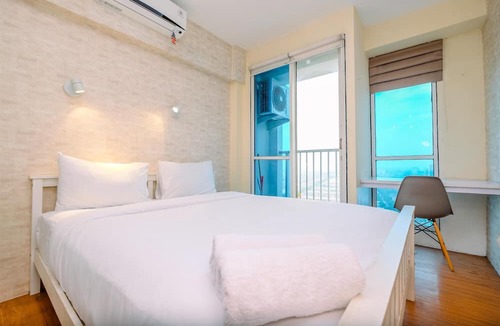 Kayu Putih Apartment | Minimalist Studio With Great City View At Tifolia Apartment