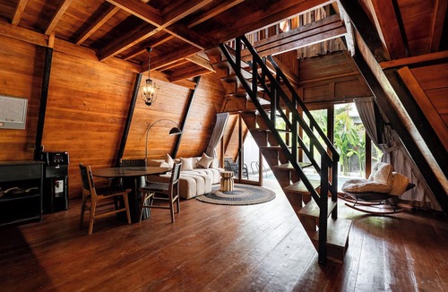 Dalung Villa | Orfeas Villas 4 - Private 1BR Wooden Loft Canggu with Private Pool