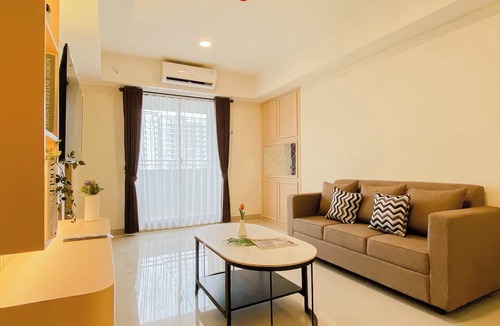 Cikarang Apartment | Modern Versatile 3Br At Meikarta District 2 Apartment