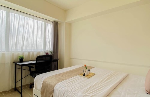 Cikarang Apartment | Restful And Spacious 3Br At Apartment Meikarta District 1