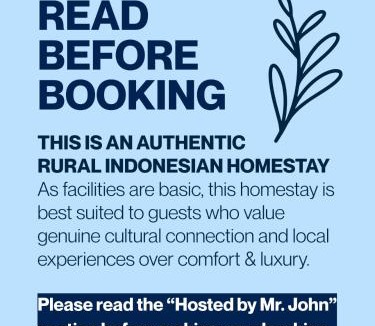 Temanggung House | Mr John's House - Immersive Local Homestay