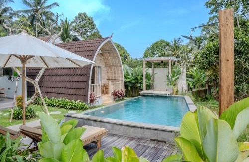 Carangsari Villa | Tropical 3bd Pool Villa Nestled in Petang Nature