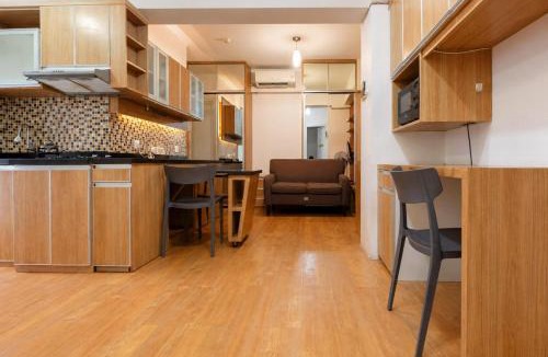Rawasari Apartment | Combined and Spacious 3BR at Green Pramuka City Apartment By Travelio