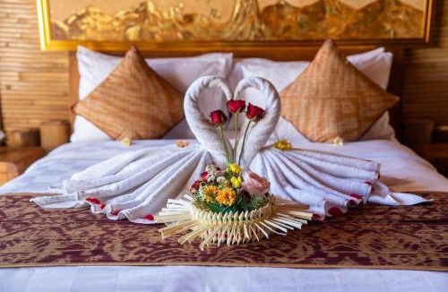 Mas Villa | Villa Gesing Mas - Private Pool Bamboo Villa 2 BR Facing To Rice Field View