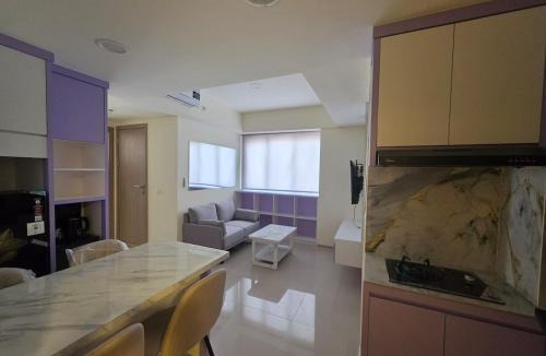 Cikarang Apartment | 55th Floor 2BR Stunning View Meikarta District 2