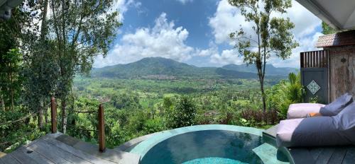 Sidemen Hotel | Villa Damai Rohani Private Pool Villas with Valley Views Adults Only