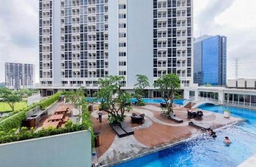 Pinang Apartment | Nice and Elegant Studio near Campus at Pacific Garden Alam Sutera Apartment By Travelio