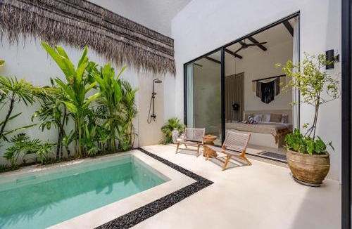 Sei Pinang Villa | Aluna 1BR with private pool kedungu