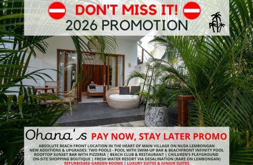 Jungut Batu Resort | Ohana's Beachfront Resort & Beach Club