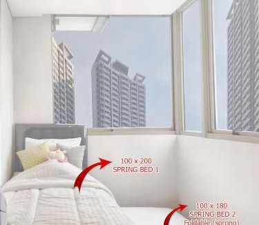 Jakarta Apartment | Taman Anggrek Residences By SanLiving - 2BR - Direct Access Mall