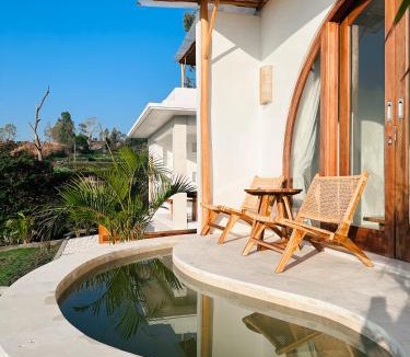 Toya Bungkah Cabin | Garden Hill Kintamani with Natural Hot Springs