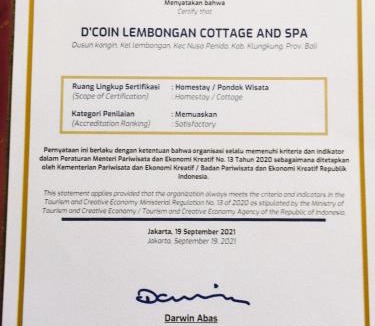 Mushroom Bay Resort | D'Coin Cottages Lembongan