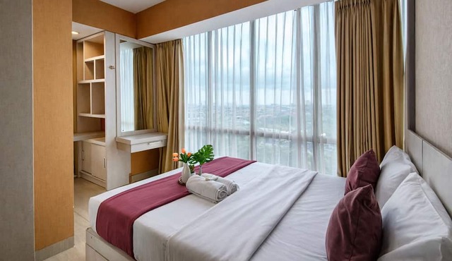 Neat 2Br For 3 Pax At Tamansari Papilio Apartment