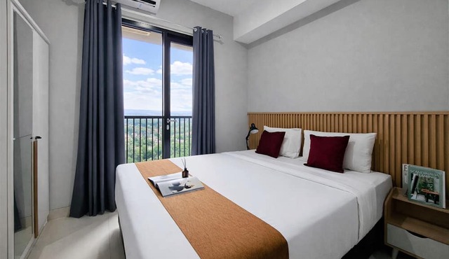 Classic And Homey Gray Studio At Apartment The Ayoma in South Tangerang