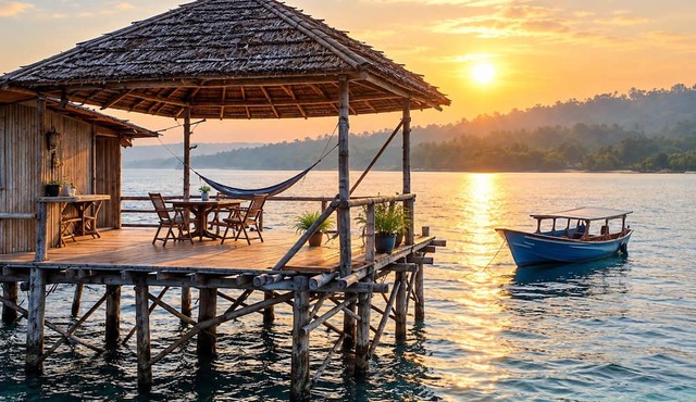 Nur Homestay Mini Resto and Souvenir in Papan Island