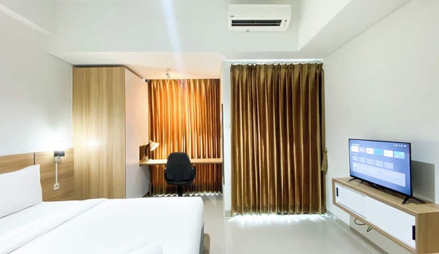 Simple Studio At Lrt City Bekasi Apartment By Travelio
