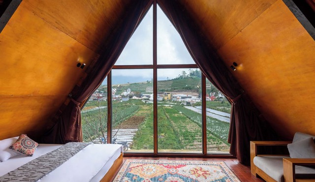 Linggayoni Cabin Dieng in Kejajar