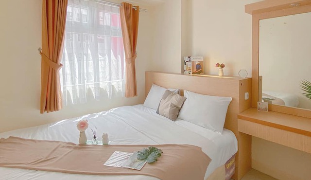 Best 2BR Green Pramuka City Apartment near Shopping Center in Jakarta