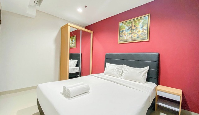 Pleasurable 1BR Apartment Patraland Amarta