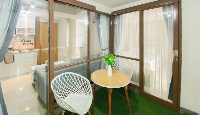 Homey and Nice 1BR at LRT City Jatibening Apartment
