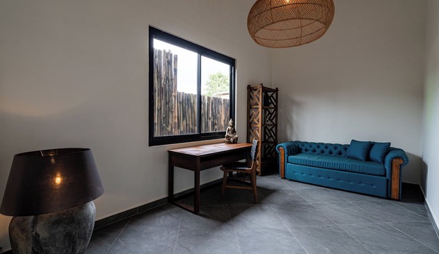 Orfeas Villas 1 - Luxury 2BR Canggu Private Pool, Rooftop Lounge