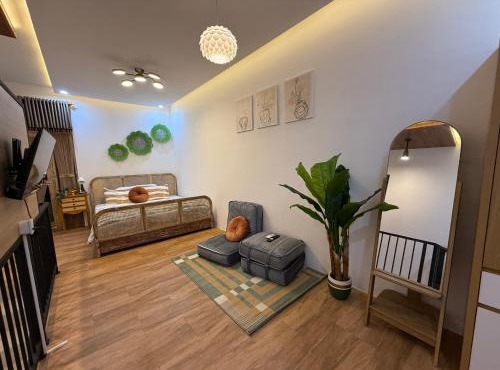 Villa Rajendra modern mezzanin untuk keluarga