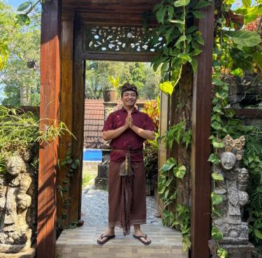 Edem Bungalows Cafe in Ubud