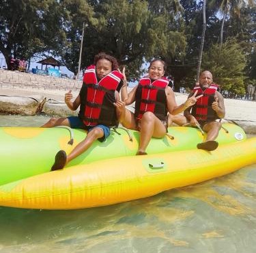 Kabin Sahara in Pulau Tidung-besar