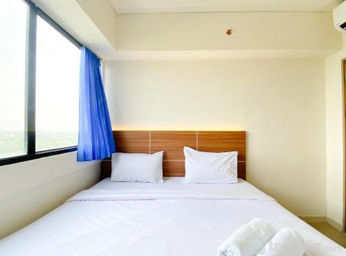 Spacious and Comfy 2BR with Extra Room at Meikarta Apartment By Travelio in Cikarang