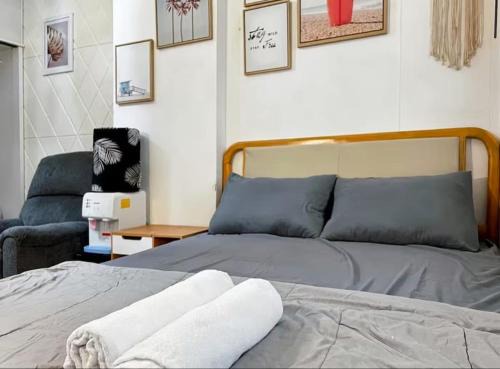 Modern Belmont Apt Studio Pool, Gym & Wifi