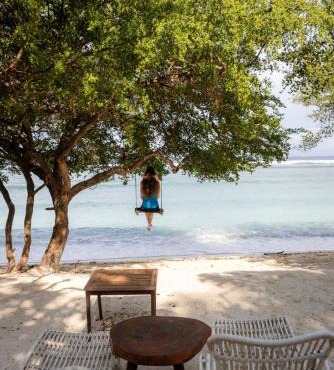 Serene Beach Villa in Gili Trawangan